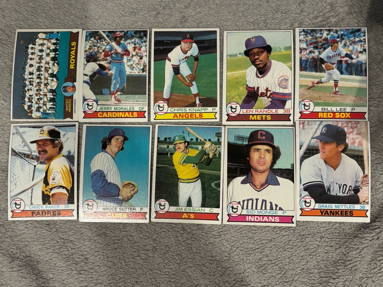 1979 Topps Baseball U-Pick #351-525 VGEX Free Shipping on 3+ Cards!
