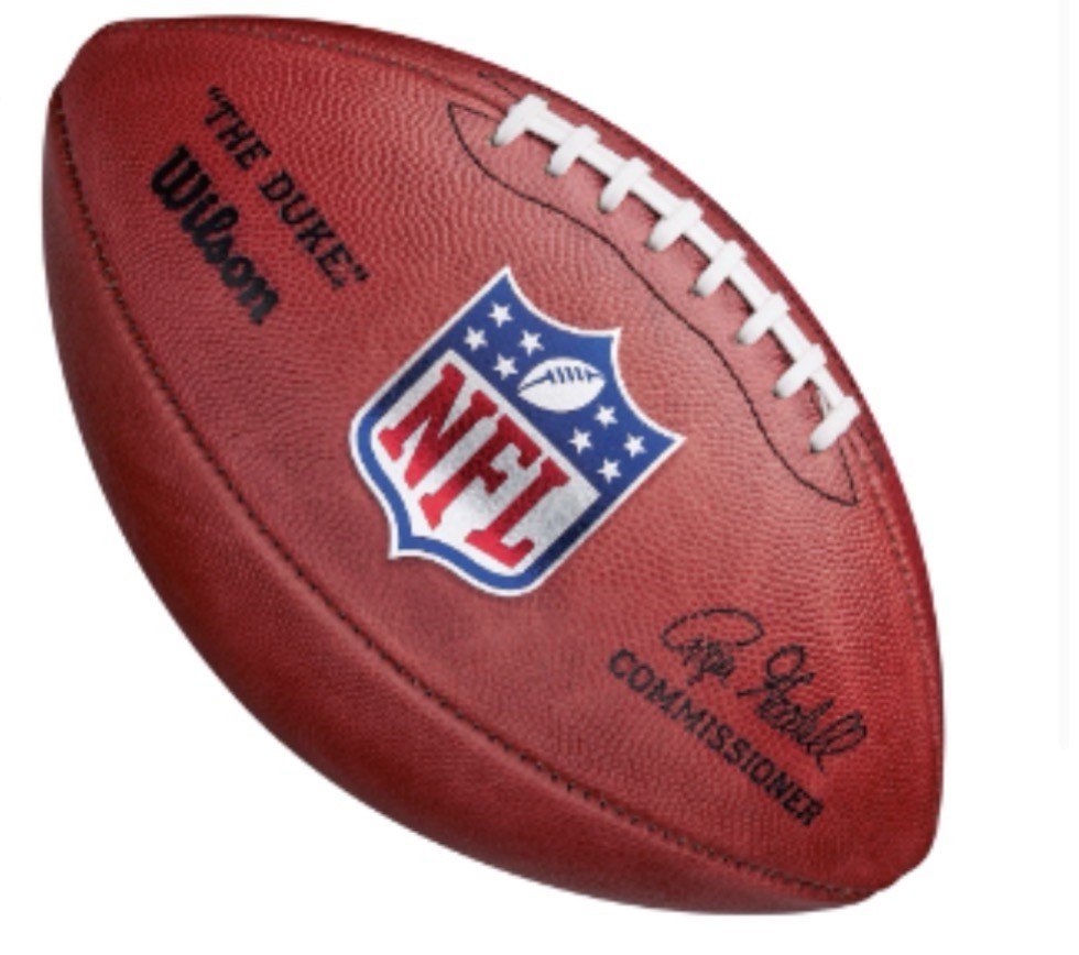 THE DUKE NFL FOOTBALL Wilson Official NFL Game Football Goodell