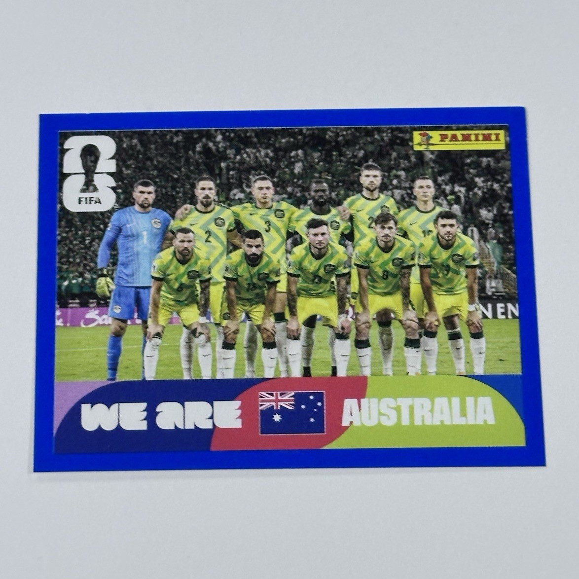 Panini FIFA World Cup 2026 Australia We Are Australia Sticker AUS 13 Team