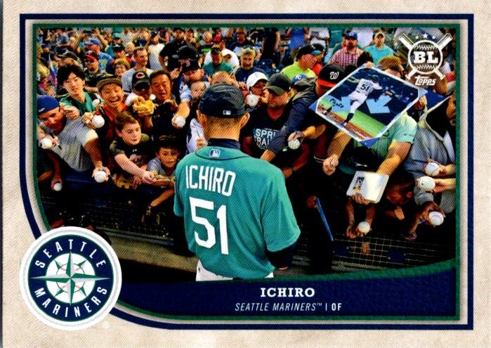 2018 Topps Big League BASEBALL #226 Ichiro