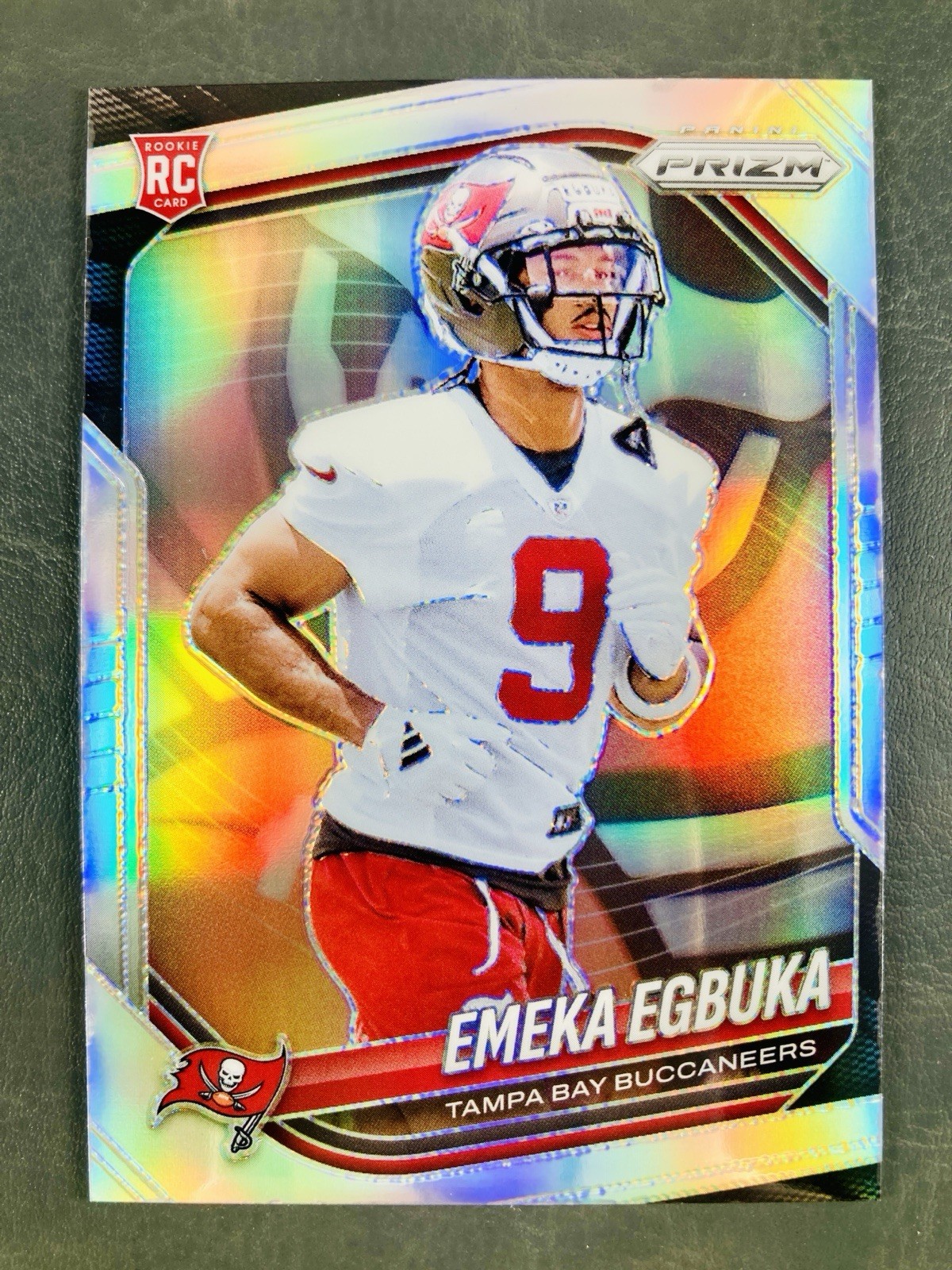 2025 Panini Prizm – Rookies Emeka Egbuka #351 Silver Prizm (RC) Buccaneers 🔥💎