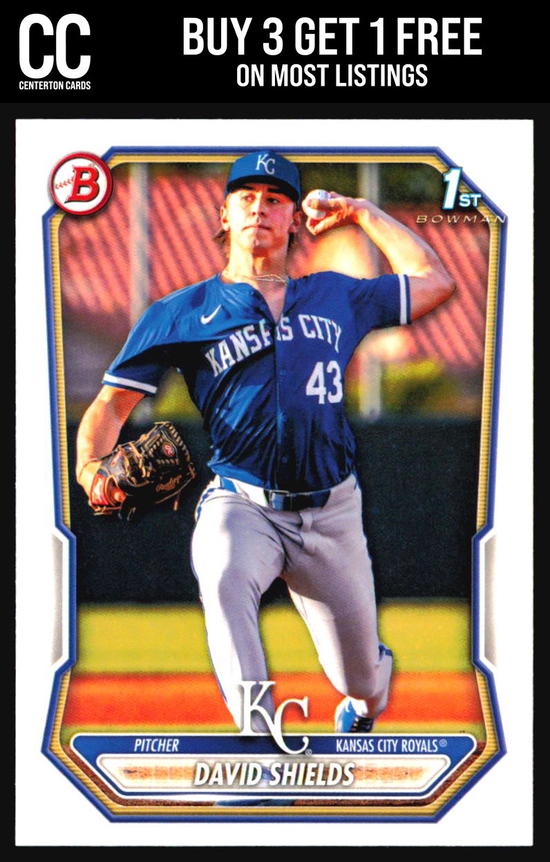 2026 Bowman #BP-11 David Shields Prospects 1st Kansas City Royals
