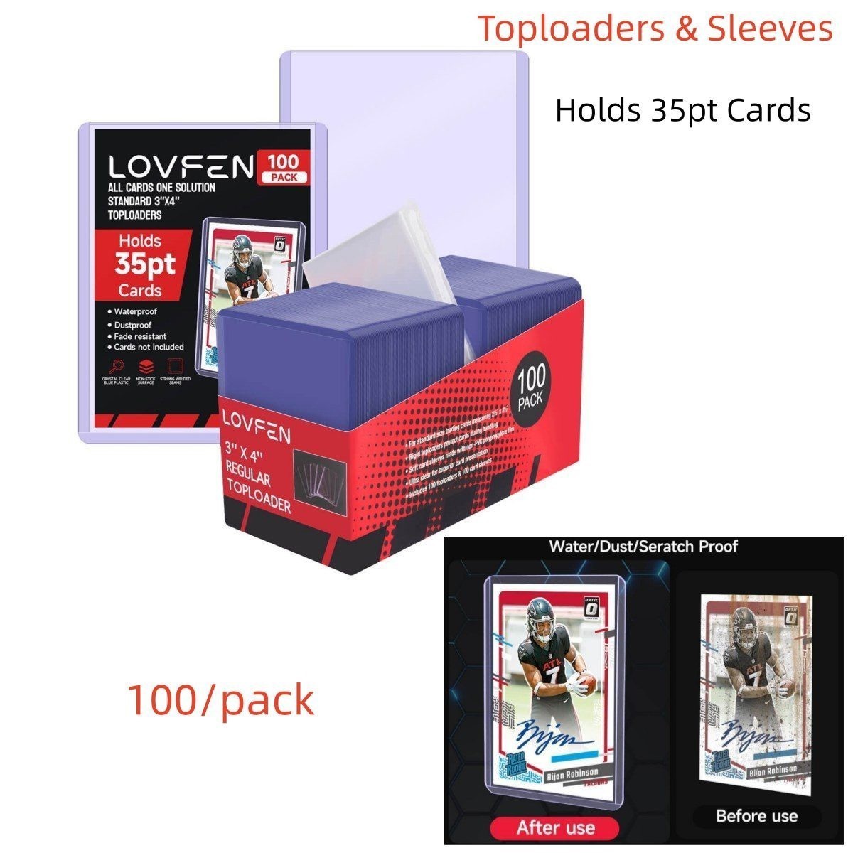 PSA Slabs Case, Toploader, Sleeves, Magnetic Card Holder For 35pt Pokémon TCG