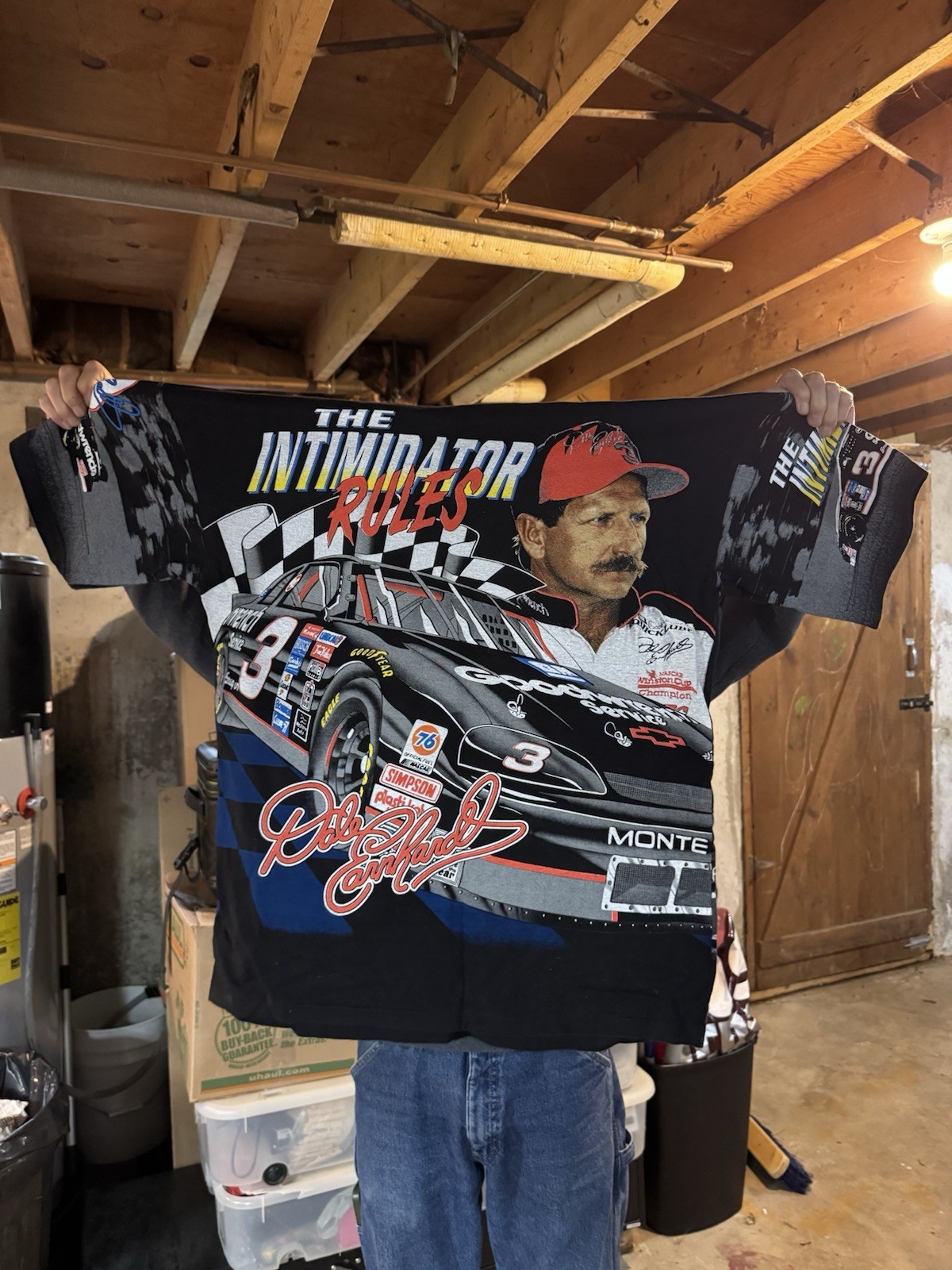 Chase Dale Earnhardt #3 The Intimidator NASCAR Richard Childress Racing Shirt L