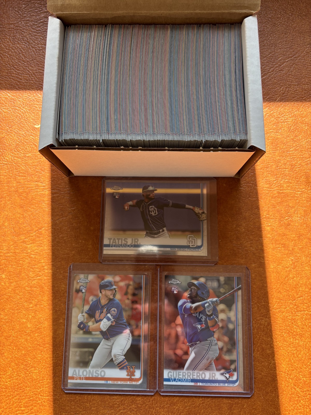 2019 Topps Chrome Complete Set 1-204 Fernando Tatis Guerrero Jr Alonso Rookie RC