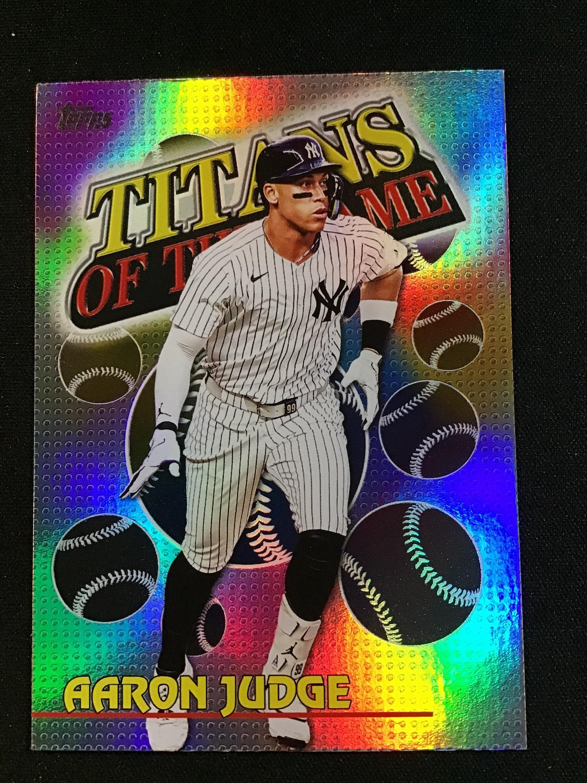 2026 Topps #TOG-3 Aaron Judge Titans of the Game