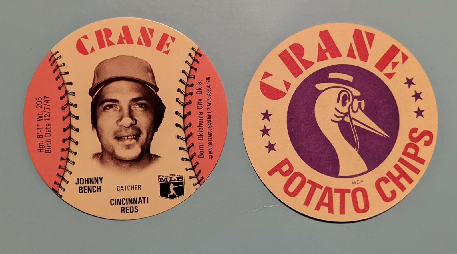 U Pick 1976 MSA Discs – Wiffle Crane Orbaker’s Isaly’s Dairy Isle – Near Mint
