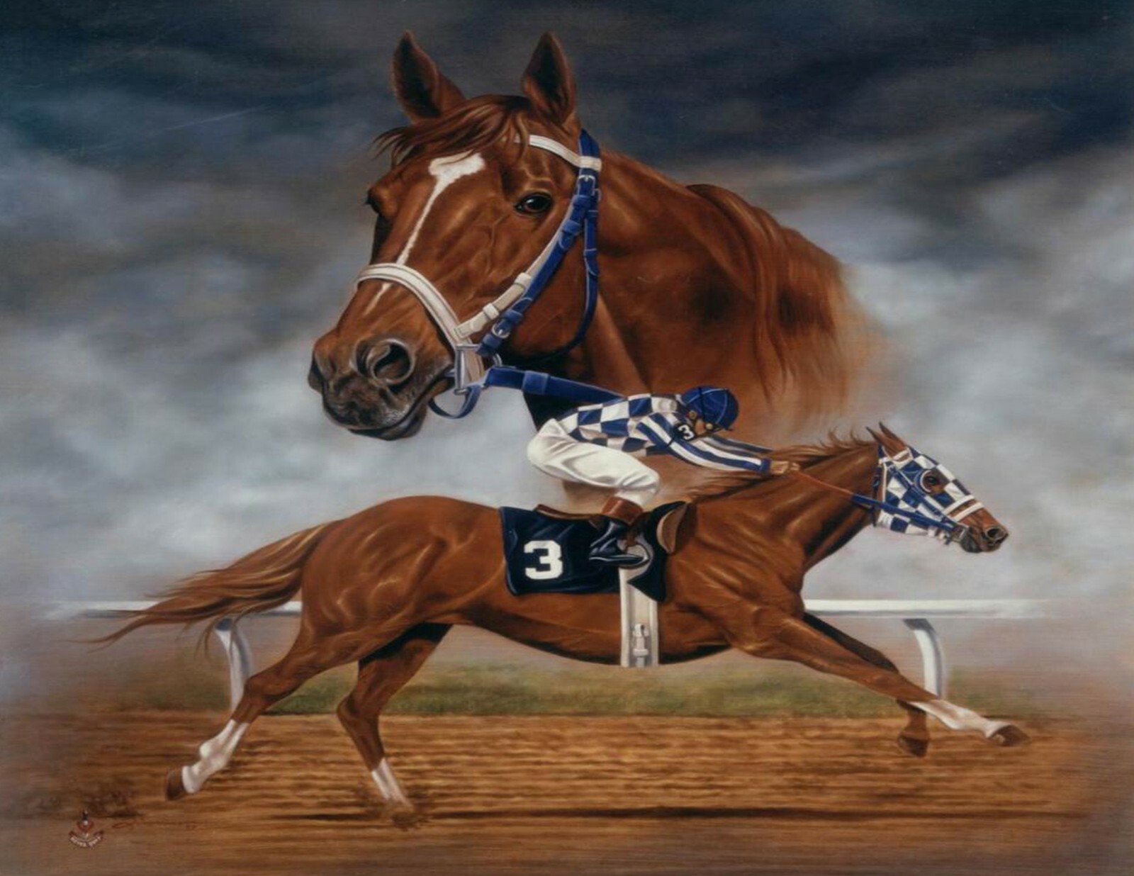 Secretariat Reproduction archival quality photo
