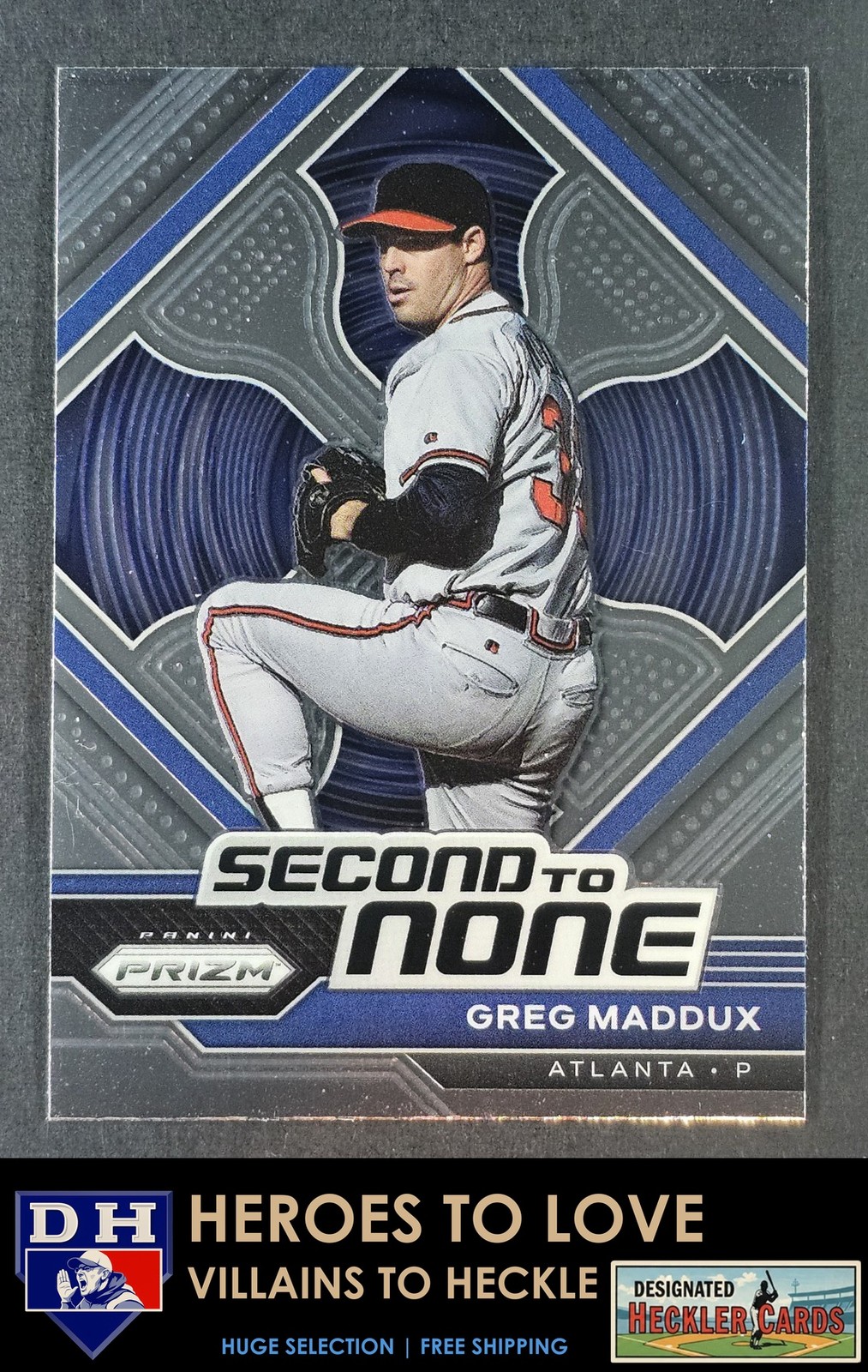 2023 Panini Prizm Second to None Greg Maddux #SN20 Atlanta Braves