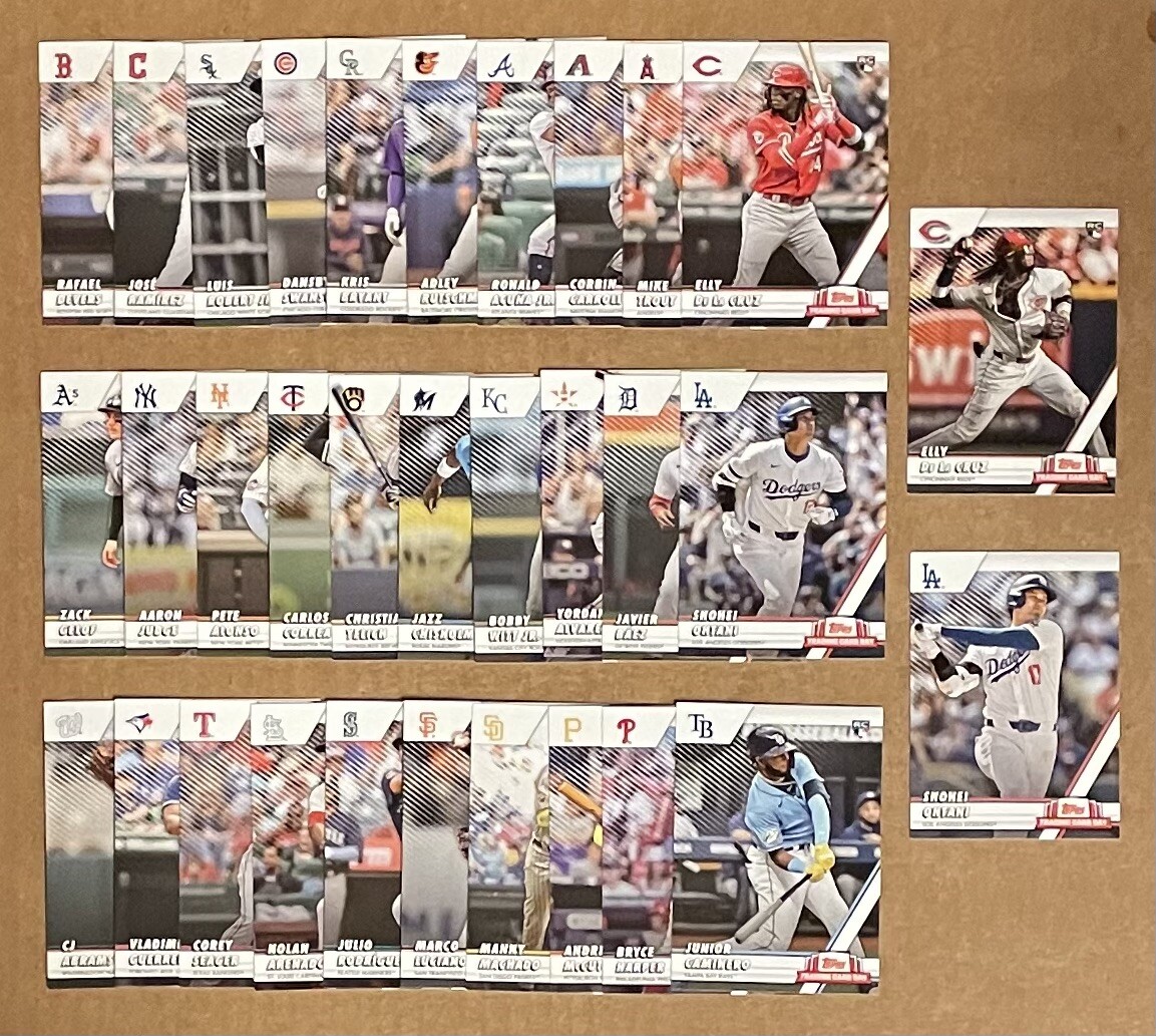 2024 Topps Trading Card Day complete set of 30 diff cards plus bonus Elly Ohtani