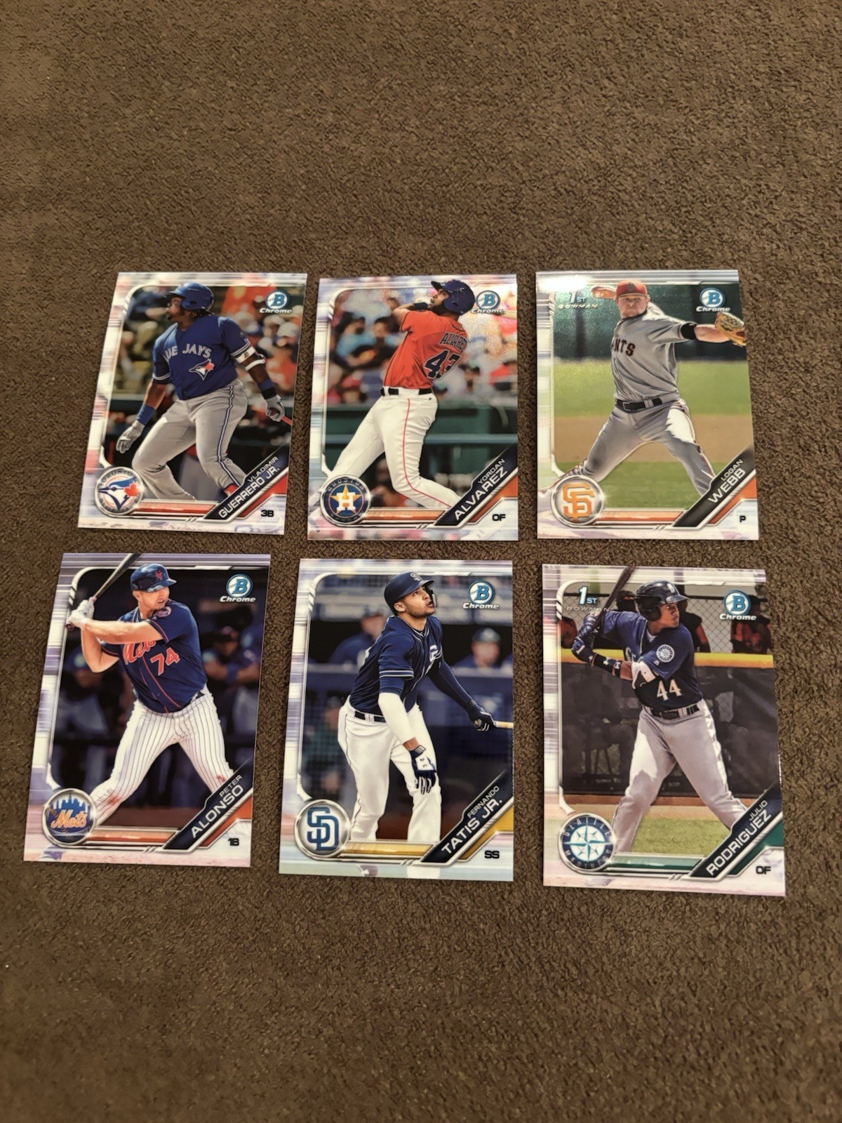 2019 Bowman Prospects Complete Set #BCP 1-150 (J ROD 1st)