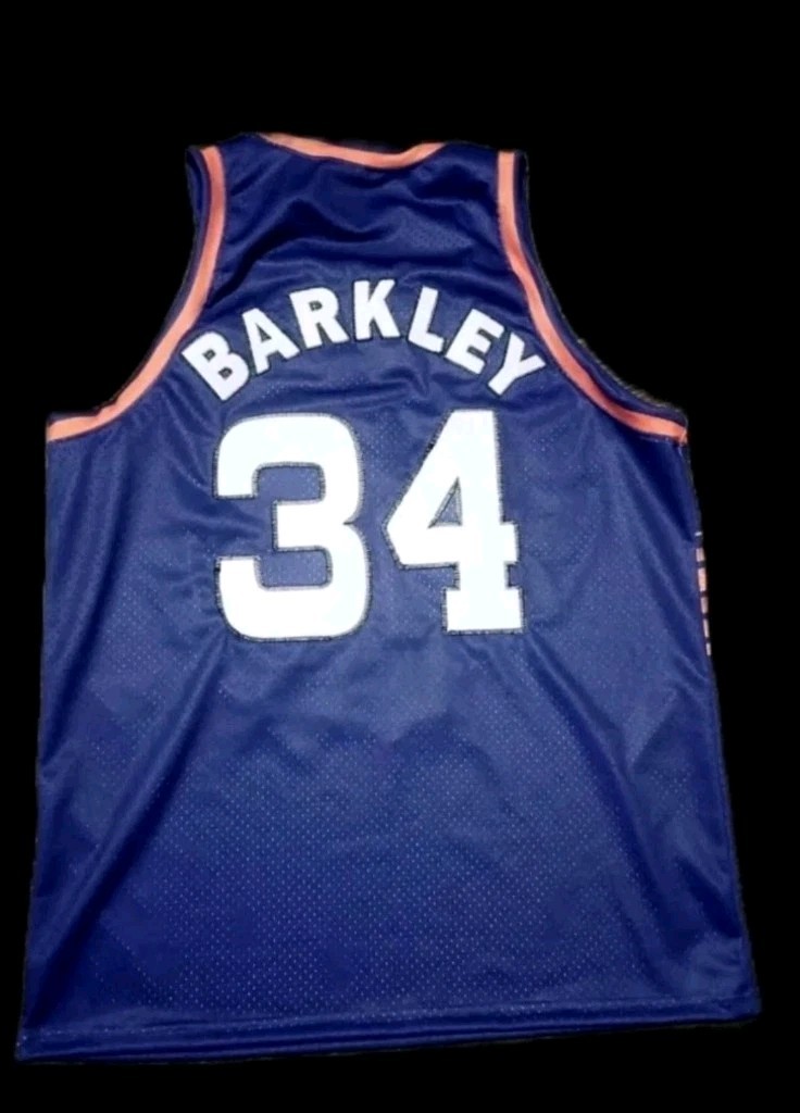 CHARLES BARKLEY CUSTOM SUNS ROAD JERSEY SIZE 3 XL STITCHED PREORDER