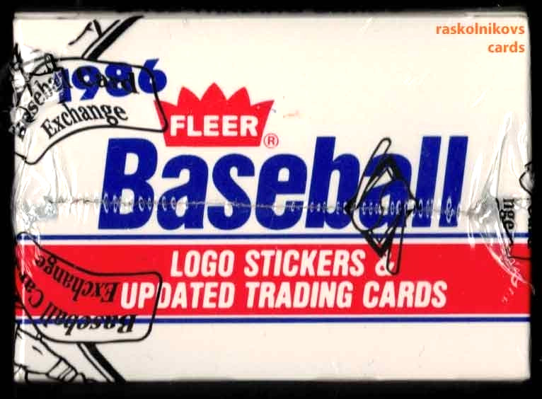 1986 Fleer UPDATE #U1-U132 Complete Your Set $2 or 2 Card Minimum YOU PICK!