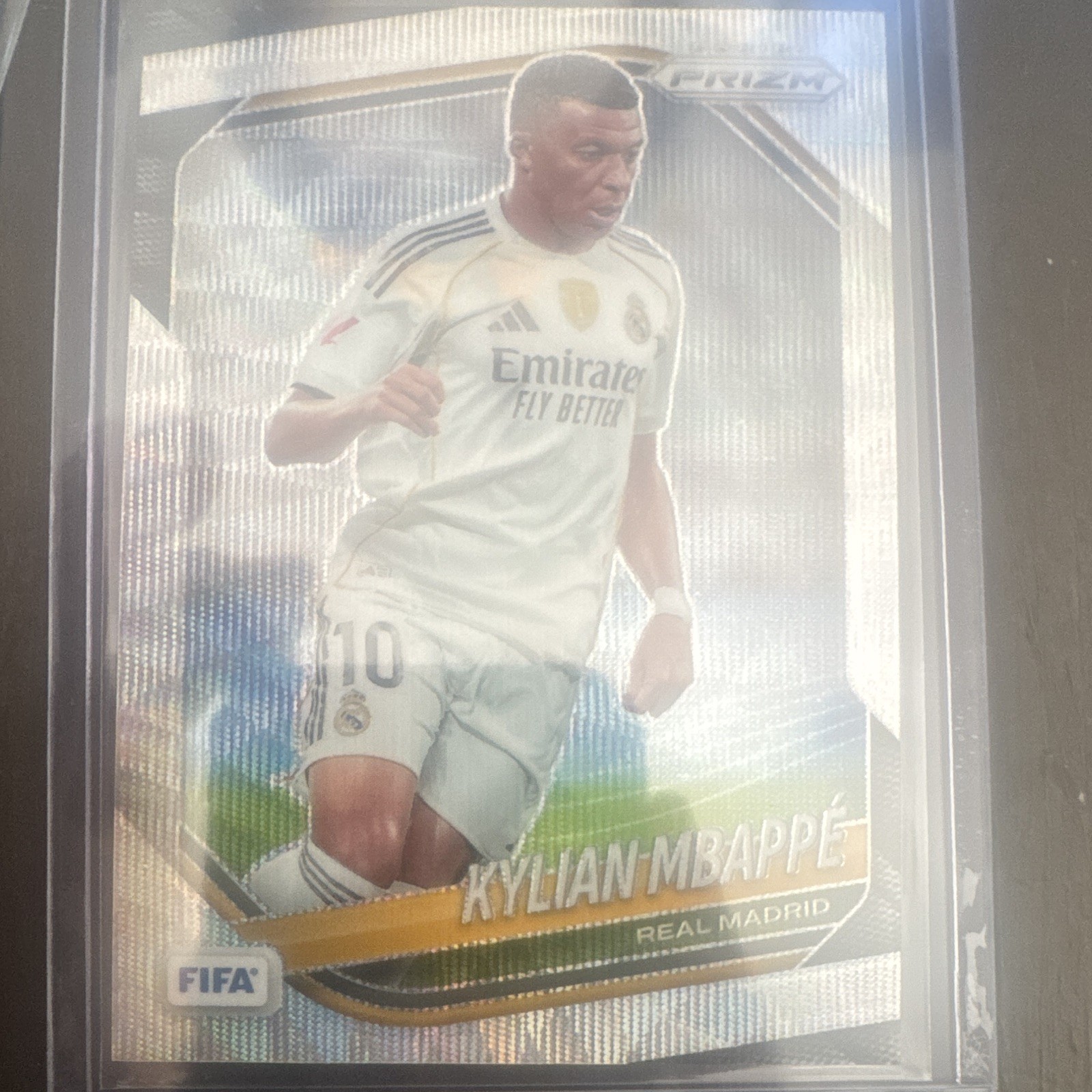 Panini 2025-26 Prizm FIFA Soccer Kylian Mbappé Real Madrid #181 Prizm