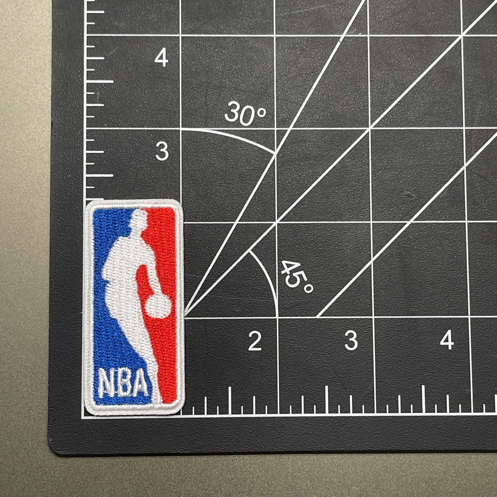 NBA Basketball Association Logo Patch Embroidered Iron 2.5×1 Inch