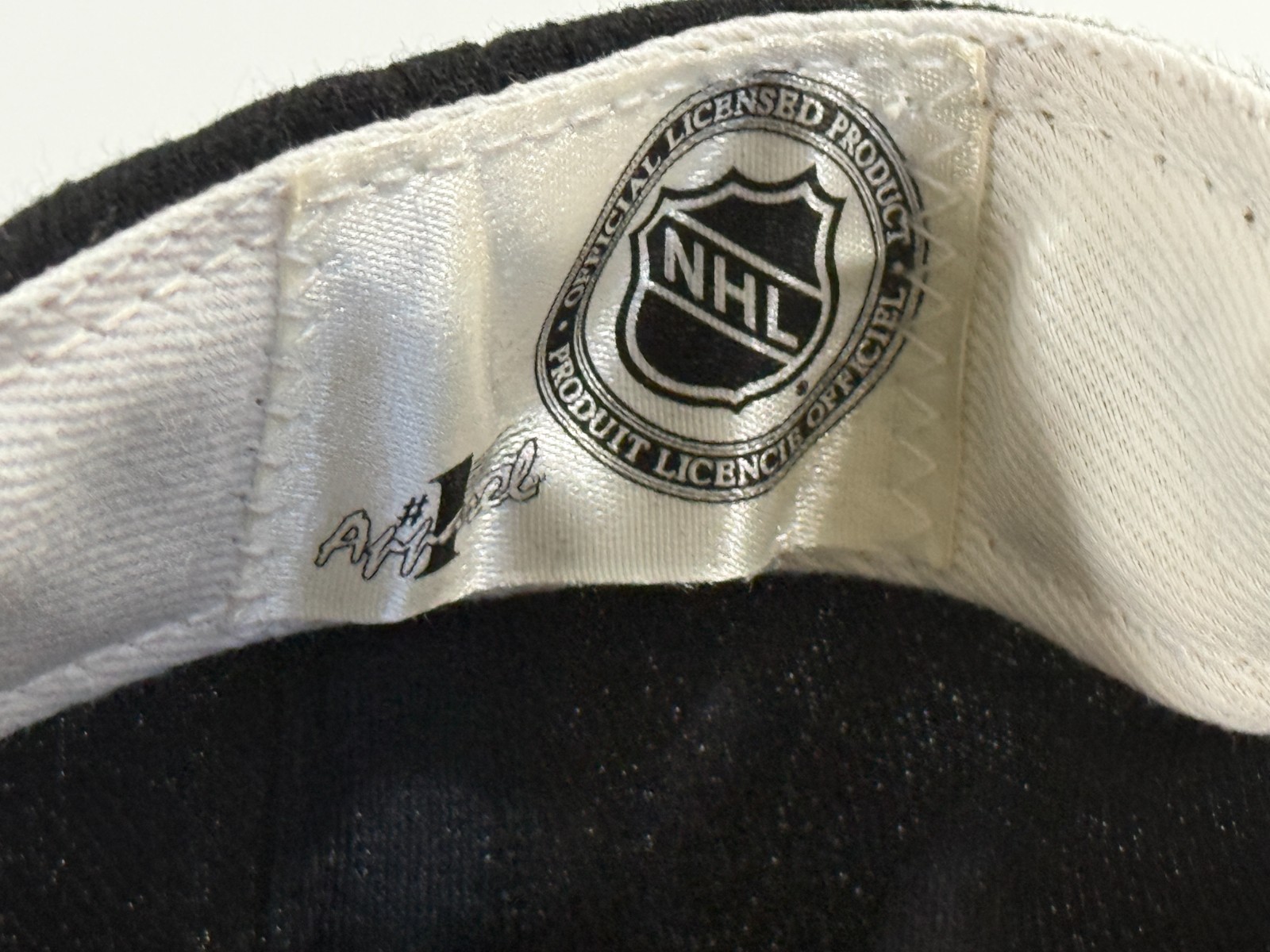 CCM NHL ‘Game On’ Snapback Hat Cap Wool Black Orange Lockout Vintage 90s