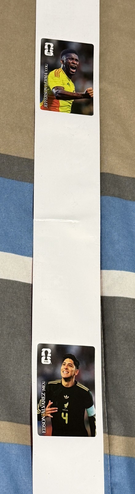 COMPLETE UNCUT ROLL: 2026 World Cup Coca Cola – Panini Soccer Stickers-set of 12
