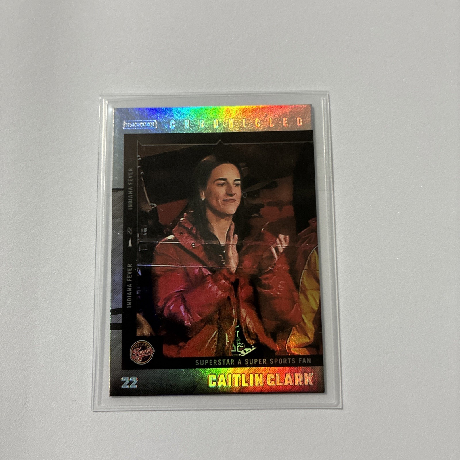 2025 Panini Caitlin Clark Chronicled – Life Style Caitlin Clark #58 Holo