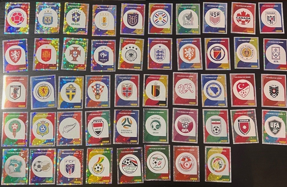 2026 Panini FIFA World Cup Stickers US Edition Team Shields – Pick Your Stickers