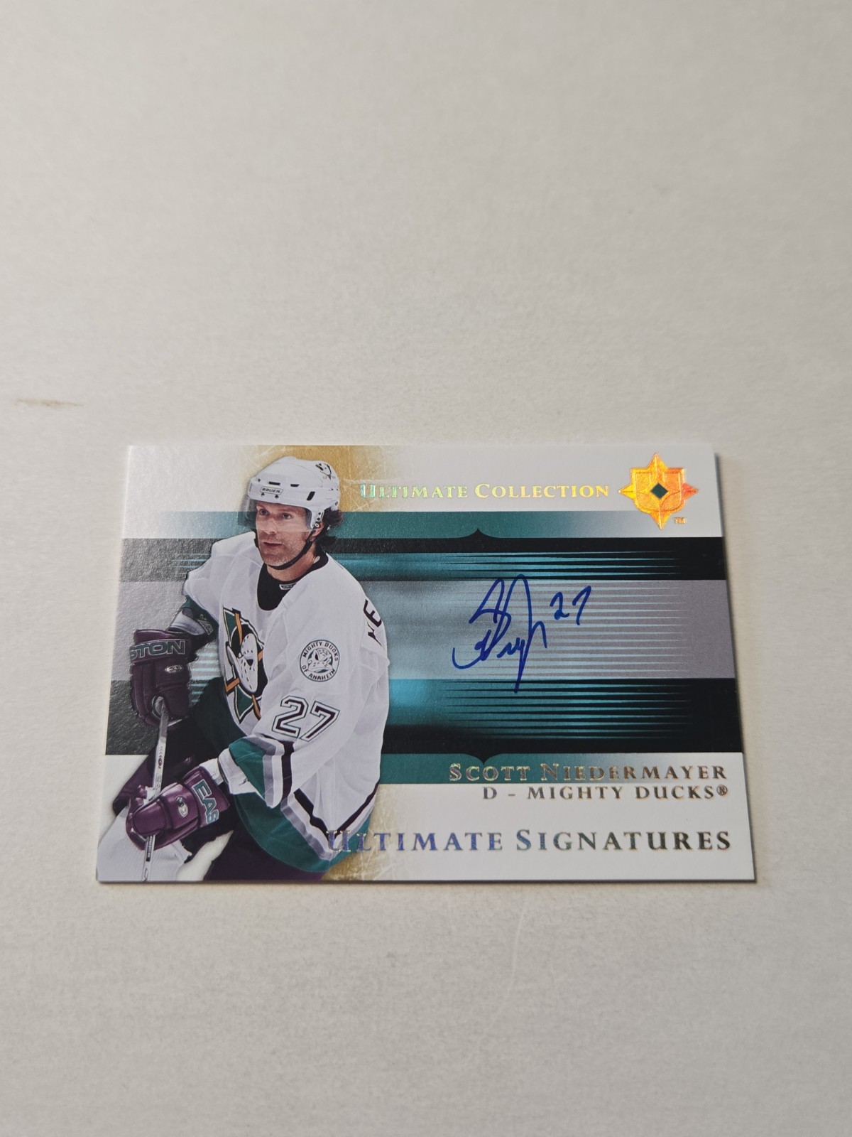 2005-06 Ultimate Collection – Ultimate Signatures Scott Niedermayer #US-SN (AU)