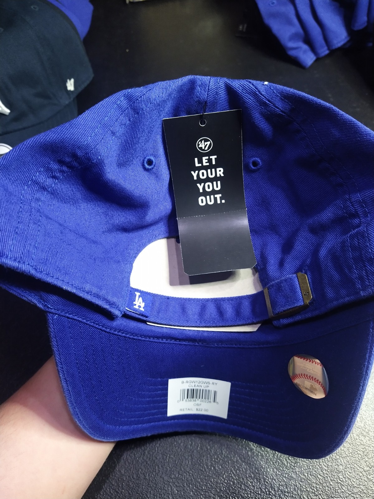 MLB Baseball ’47 Brand Clean Up Adjustable Hat One Size