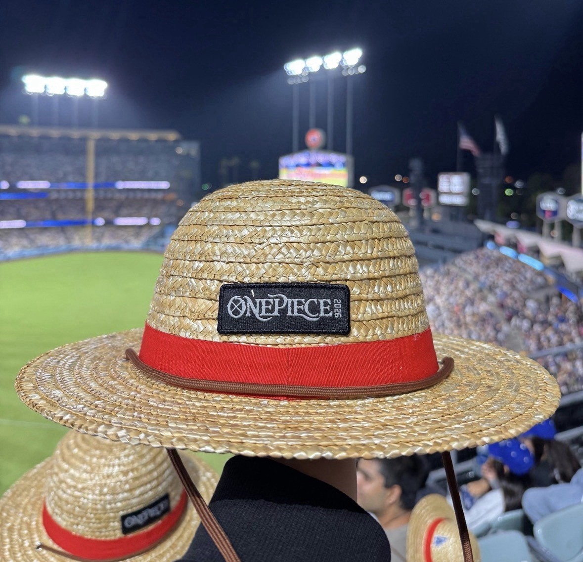 👒2026 ONE PIECE x Dodgers Straw Hat 7/2/26 SGA LA Luffy Limited Edition👒