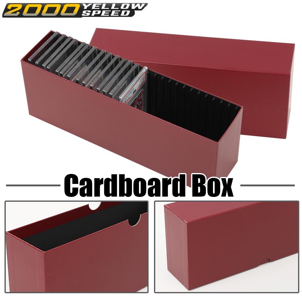 For PSA Certified Slabs Storage Case MTG Pokemon Slotted Graded Card Box