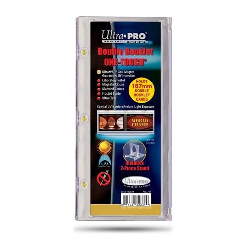 One Touch UV Card Holder – Double Booklet 187mm