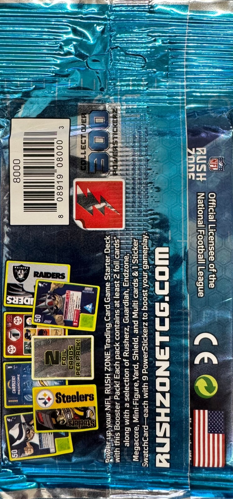 2013 NFL Rush Zone Kickoff Booster Pack