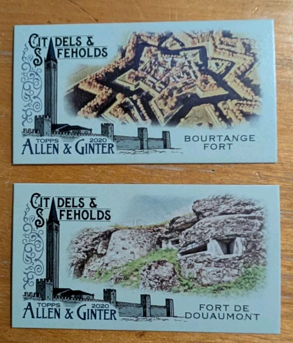 2020 Topps Allen and Ginter Mini Citadels and Safeholds singles you pick choice
