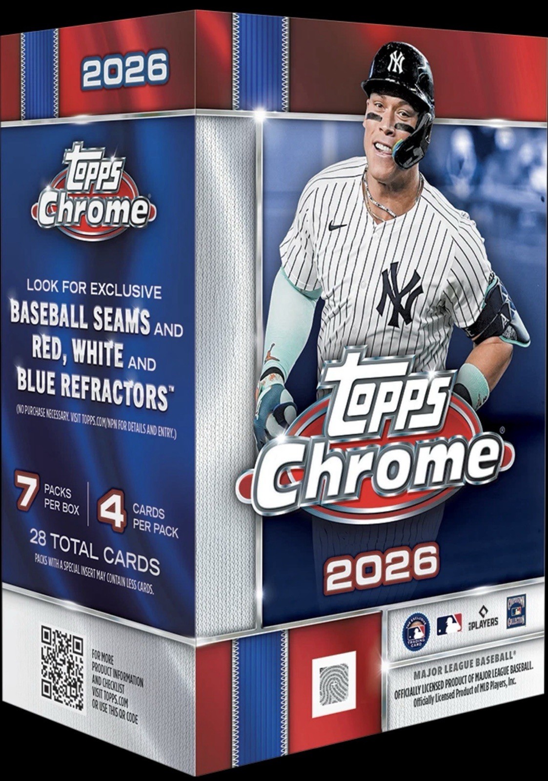 2026 TOPPS CHROME BASEBALL VALUE BLASTER BOX MLB Brand New Sealed Presale QTY