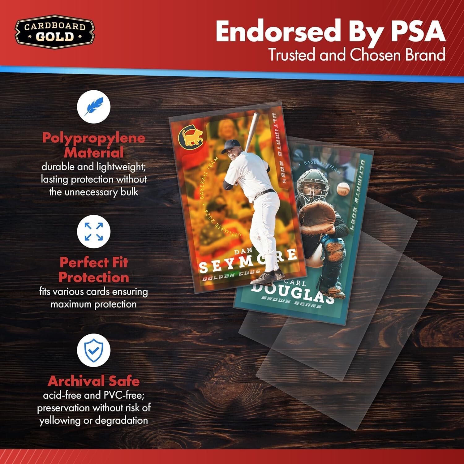 5000 UIltra CBG Pro Premium Baseball Trading Card Soft Sleeves Pokemon Football