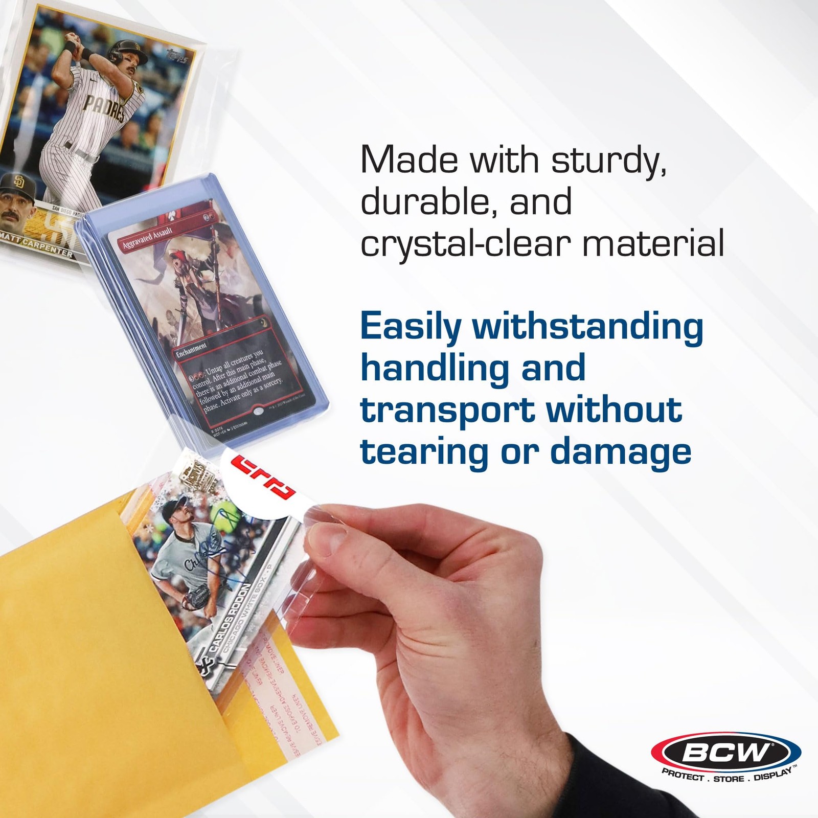 Resealable Team Set Bags – 100 Count | Holds 35 Loose Cards or 5 Standard 35p…