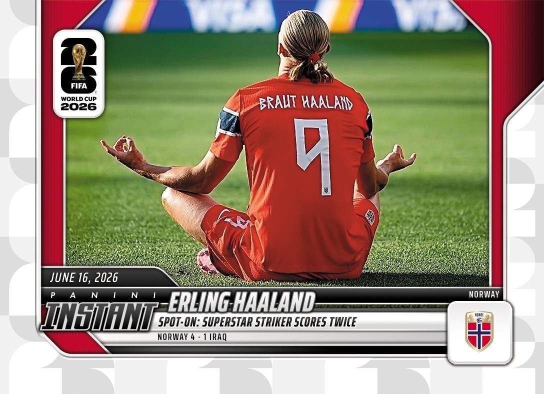 2026 Panini Instant FIFA World Cup #42 Erling Haaland Norway – Presale