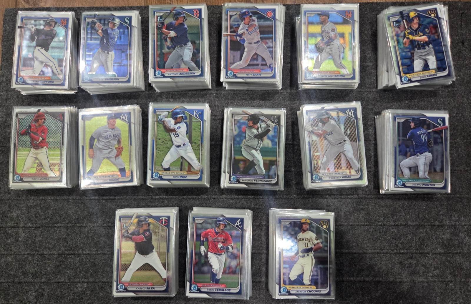 2024 Bowman Chrome Baseball BCP 1-150 Prospects, RC, 1st Bowmans Pick Your Card!