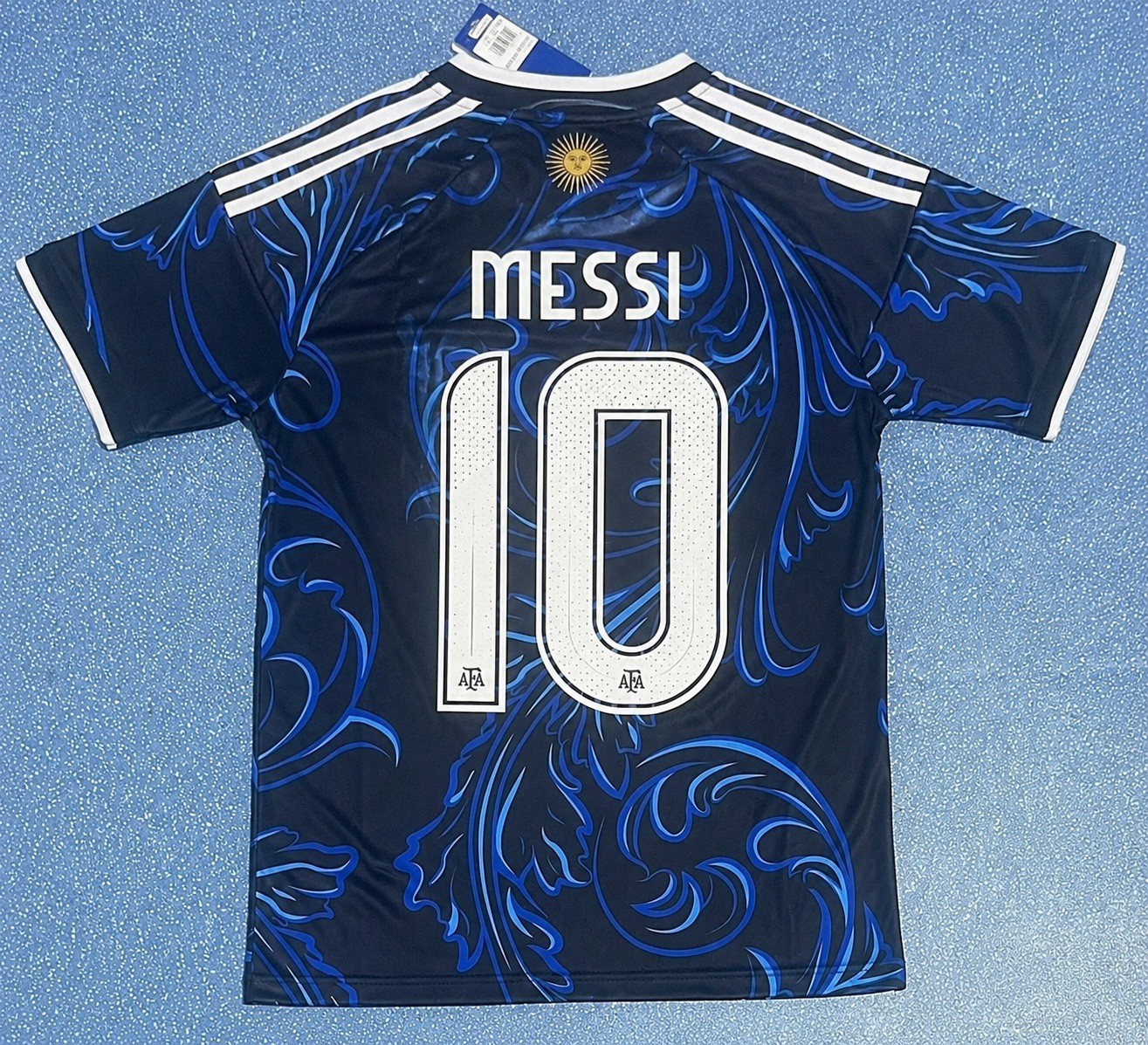 adidas Argentina Lionel Messi #10 Blue Soccer Jersey Shirt – Argentina Team