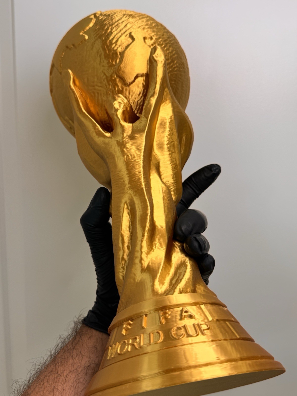 14.5” World Cup Trophy Replica Gold Soccer Cup 3D Printed TikTok 2026 Champions