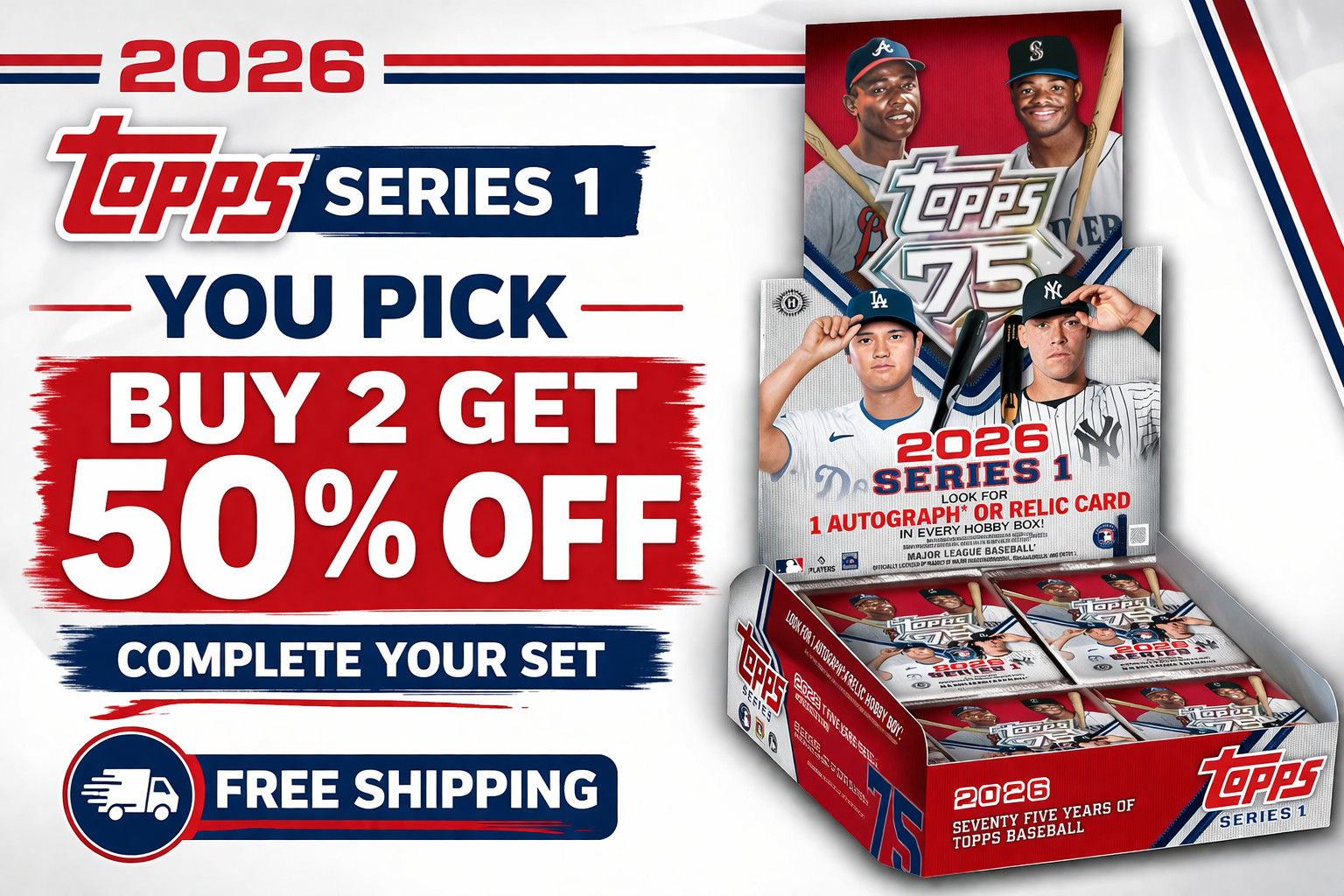 2026 Topps Series 1 • Base Set #251–#350 Complete Your Set (YOU PICK) • NM/M