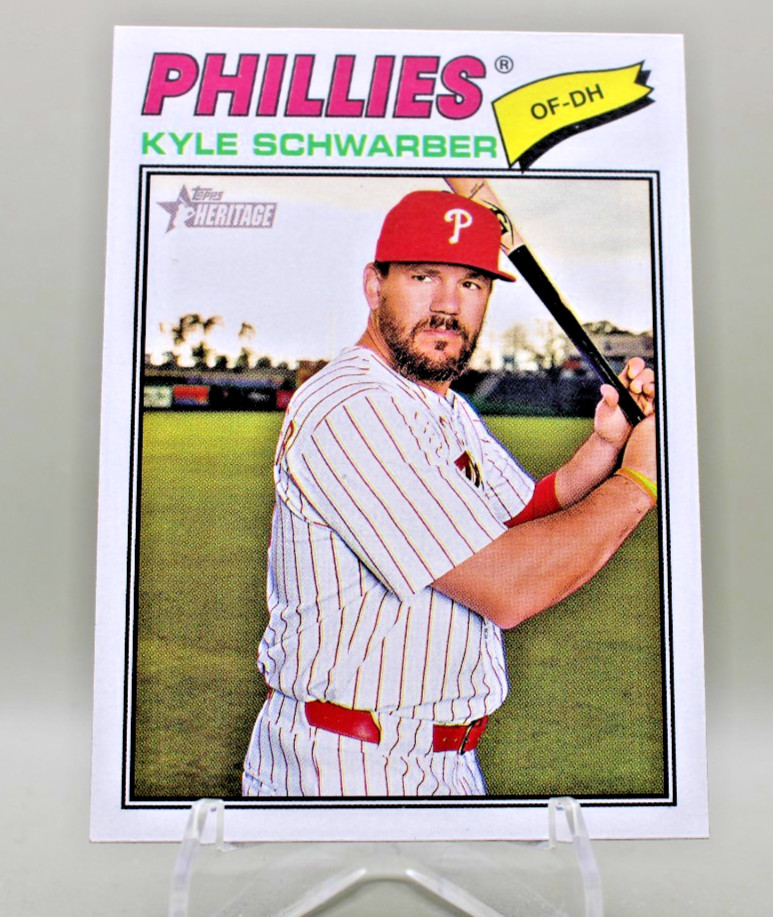 2026 Topps Heritage – Kyle Schwarber #159 Phillies