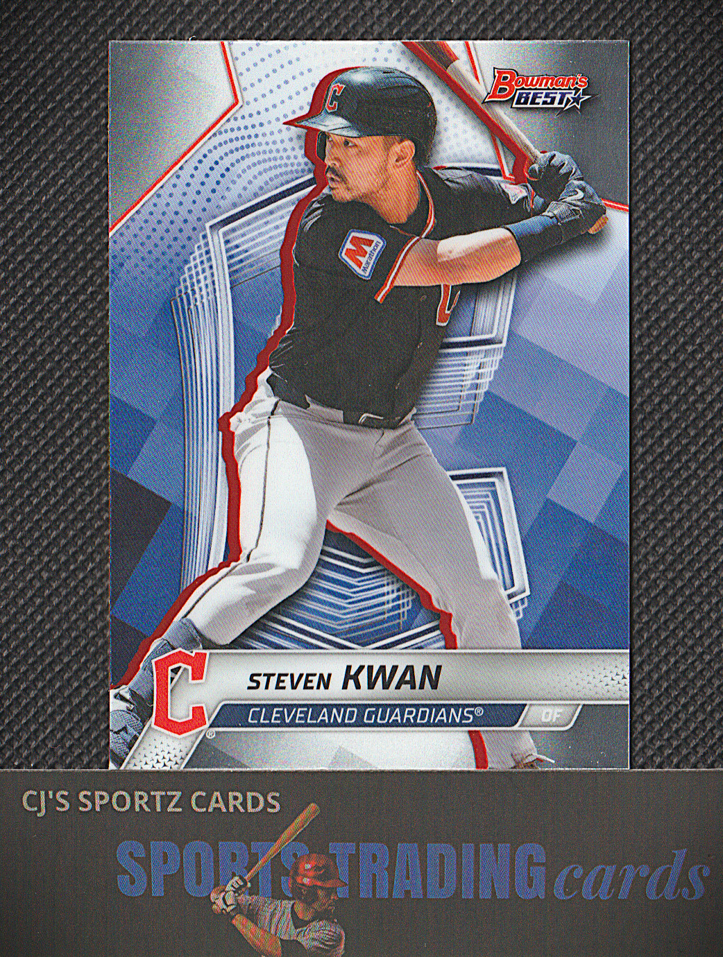2025 Bowman’s Best Baseball Steven Kwan #61 Cleveland Guardians