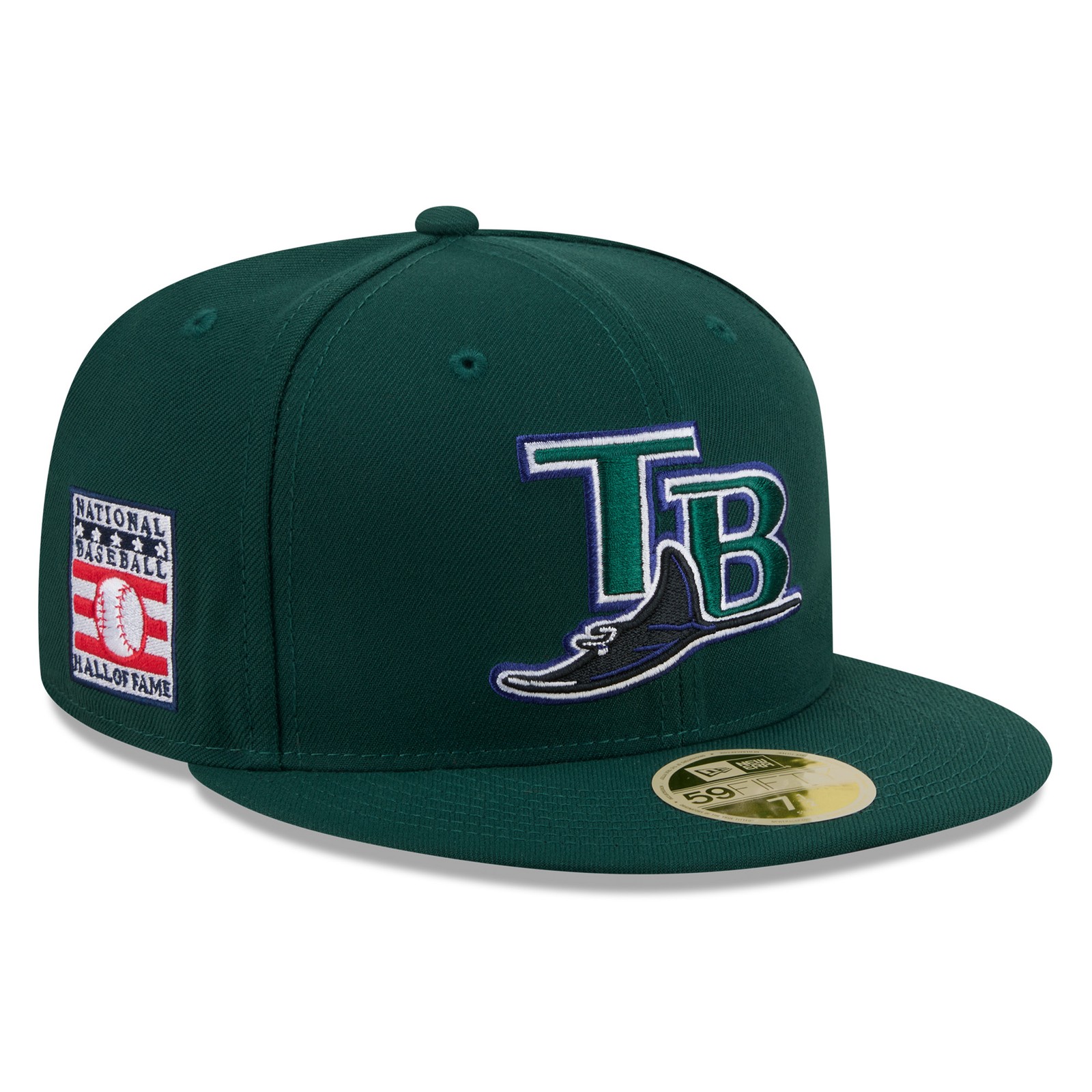 Men’s New Era Green Tampa Bay Rays 2026 Baseball Hall of Fame 59FIFTY Fitted Hat