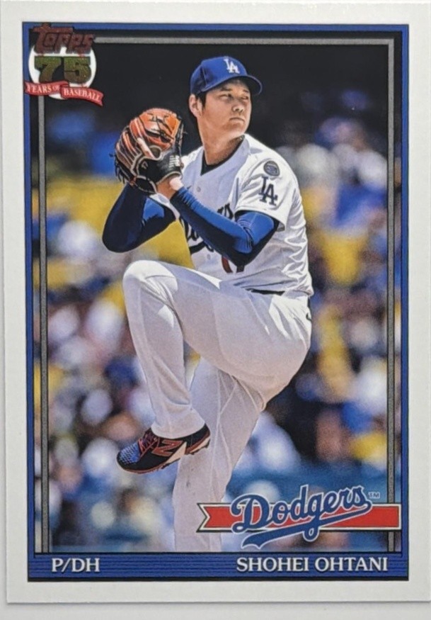 2026 Topps Shohei Ohtani #T91-100 1991 Dodgers
