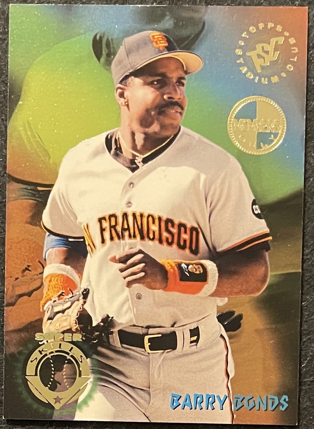 1995 Topps Stadium Club – Super Skills Barry Bonds #2 Members Only