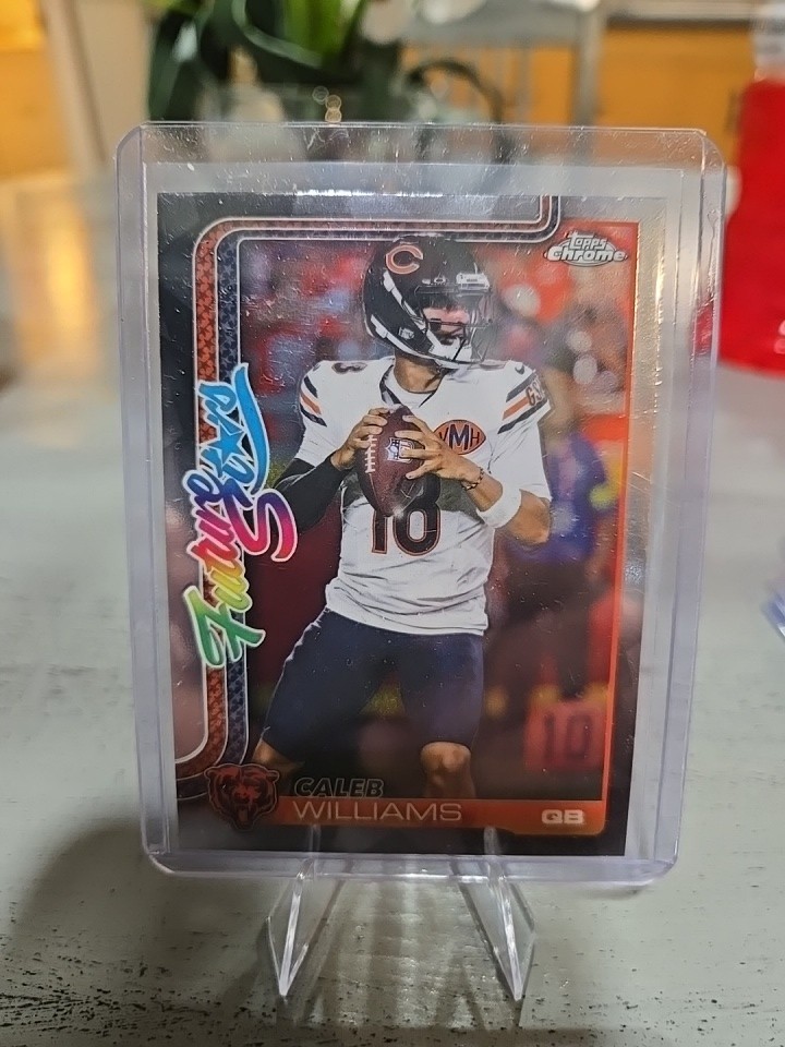 2026 Topps Chrome NFL Caleb Williams #FS-1 Future Stars Chicago Bears