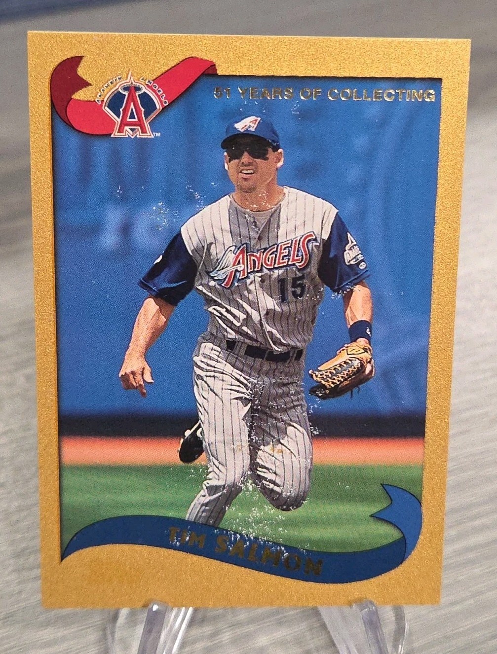 Tim Salmon 2002 Topps Gold /2002 #595 Los Angeles Angels