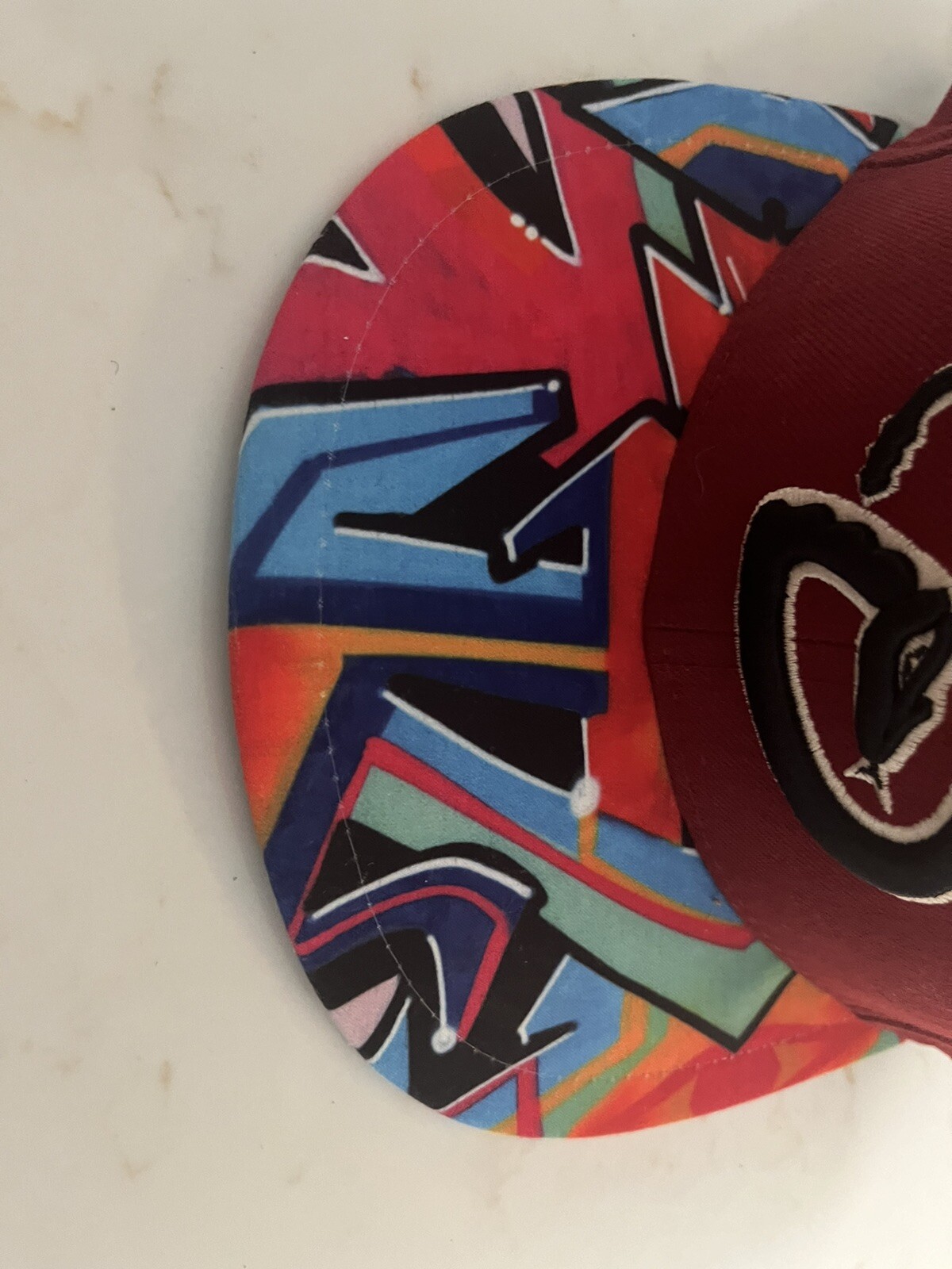 Arizona Diamondbacks 5950 59fifty Graffiti Fitted MLB Fashion Cap Hat 7 3/8