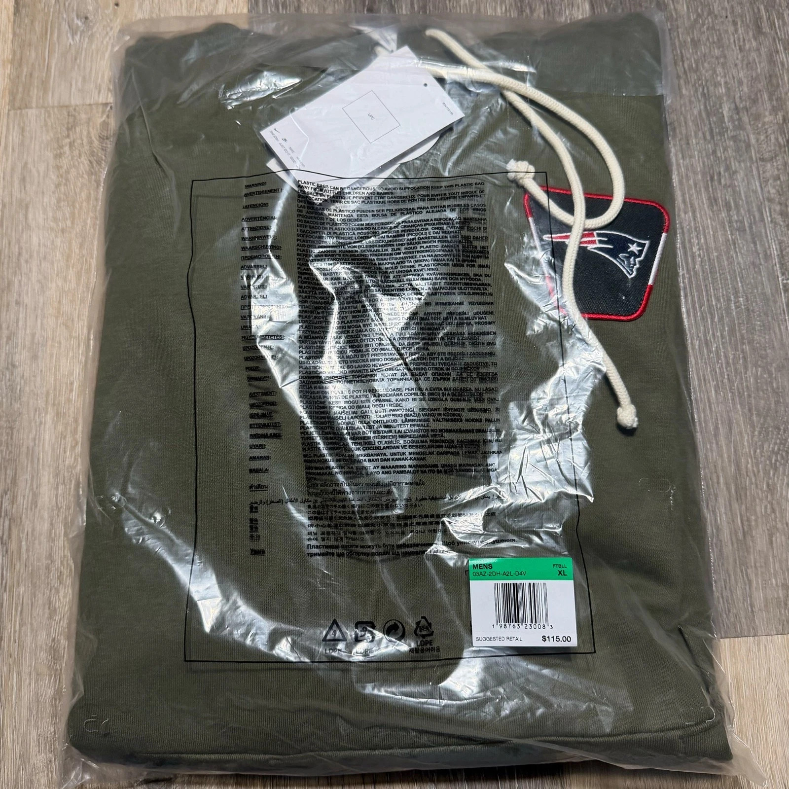Authentic Nike New England Patriots Salute to Service Standard Issue Hoodie 2025