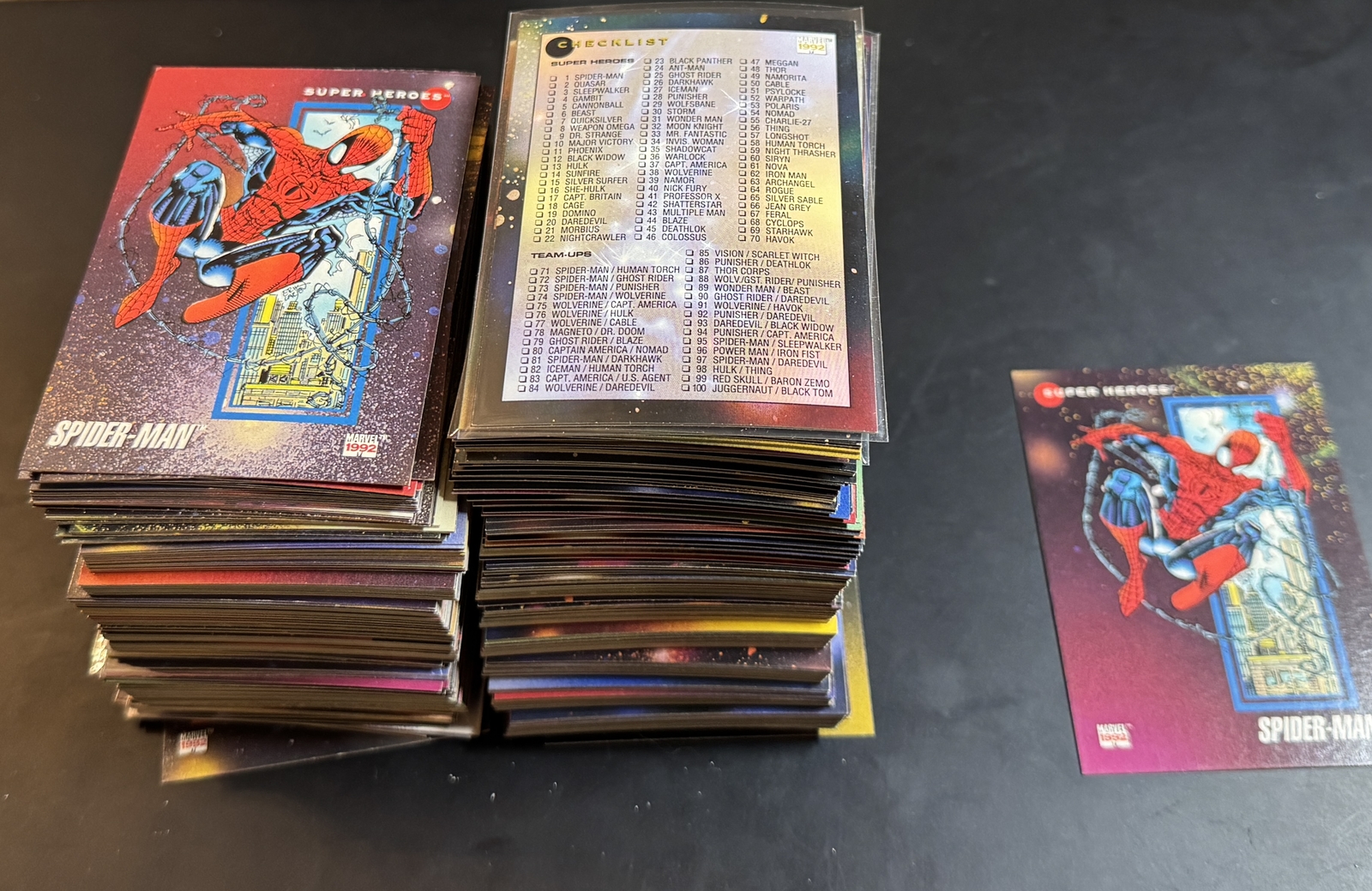 1992 Impel Marvel Universe Cards 1-200 (NM) – You Pick – Complete Your Set