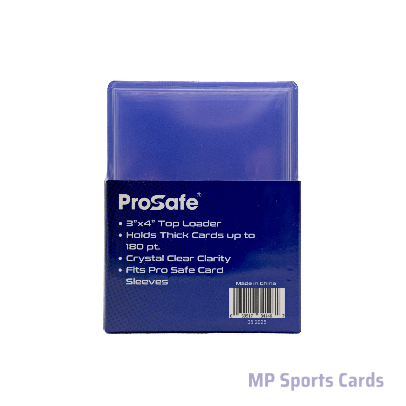(1) Pro Safe 3″x4″ 180pt Thick Toploader 10ct Free Shipping!