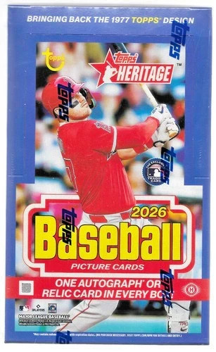 2026 Heritage Baseball Short Prints ~ SP’s ~ Drop Down Menu